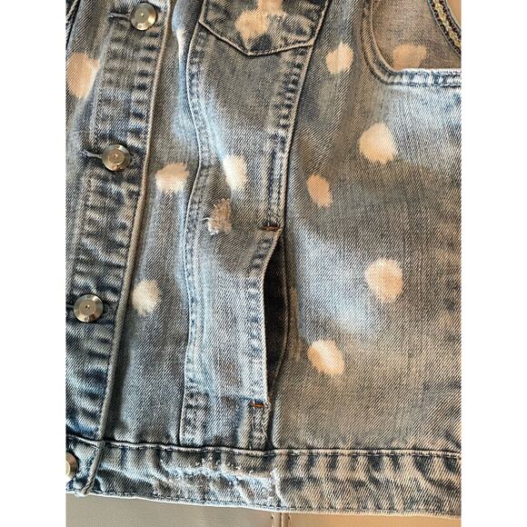 Vintage Boom Boom Jeans Spike Studded Denim Vest - Picture 5 of 11